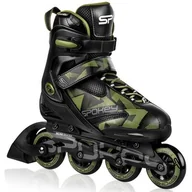 Rolki - Spokey MAKAN Łyżworol BK/GR 40-43 - miniaturka - grafika 1
