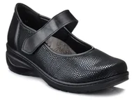 Półbuty damskie - Półbuty damskie KOSELA MEDIC 1833 czarne rzep-40 - miniaturka - grafika 1