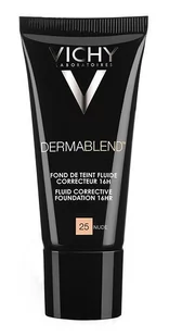 Vichy Dermablend Fluid korygujący 25 nude 30ml - Podkłady do twarzy - miniaturka - grafika 1