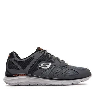 Sneakersy Skechers Flash Point 58350 Szary - Sneakersy męskie - miniaturka - grafika 1