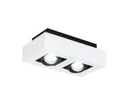 Lampy pozostałe - Edo Edo plafon techniczny Osim 2 White 2xGU10 EDO777145 - miniaturka - grafika 1