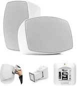 Głośniki i kolumny - Power Dynamics Zestaw kolumn instalacyjnych BHW40WH IPX5 4" 60W 100V 8Ohm białe one size - miniaturka - grafika 1