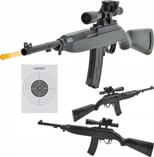 Skleplolki KARABIN PISTOLET NA KULKI STRZELBA ASG REPLIKA - Zabawki militarne - miniaturka - grafika 1