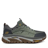 Buty trekkingowe męskie - Trekkingi Skechers Arch Fit Road Walker 237688 GRN Khaki - miniaturka - grafika 1