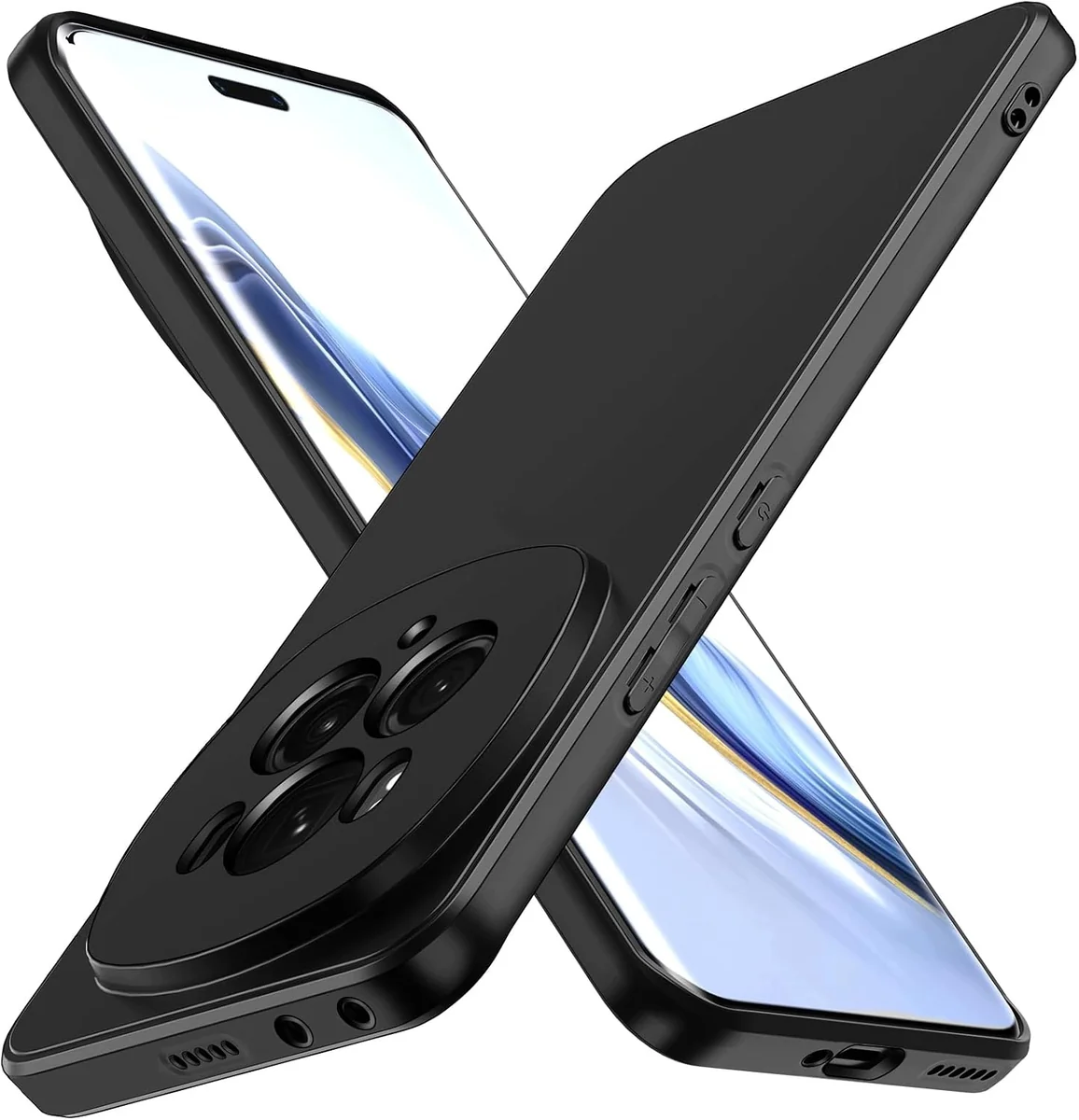 ETUI SILIKONOWE CZARNE OBUDOWA OCHRONA TELEFONU APARATU TPU