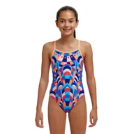 Stroje kąpielowe dla dziewczynek - Funkita kostium kąpielowy Showtime Girls - miniaturka - grafika 1