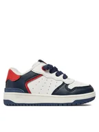 Buty dla chłopców - Geox Sneakersy J Washiba Boy J45LQB 05411 C0899 M Biały - miniaturka - grafika 1