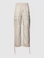 Spodnie męskie - Spodnie cargo ze wzorem moro model ‘CARVAN’ - miniaturka - grafika 1