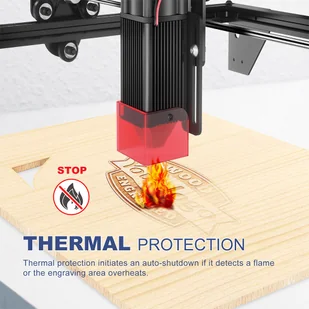 LONGER RAY5 Laser Engraver 32-Bit Chipset WIFI Connection with Touch Screen and Offline Carving - Grawerowanie i akcesoria - miniaturka - grafika 6
