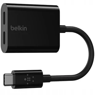 Belkin Adapter przejściówka 2xUSB-C Audio+Charge rockstar - Adaptery i przejściówki - miniaturka - grafika 3