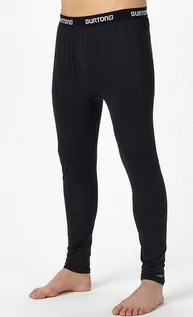 Bielizna sportowa męska - Burton MIDWEIGHT PANT TRUE BLACK męska bielizna termo - XS - grafika 1