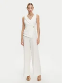 Kombinezony - Rinascimento Kombinezon CFC0122537003 Biały Regular Fit - miniaturka - grafika 1