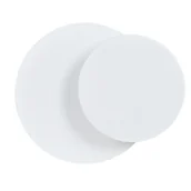 Lampy ścienne - Kinkiet ścienny Circle biały 1xG9x8W wym: 20 x 22 cm metal IP20 Emibig - miniaturka - grafika 1