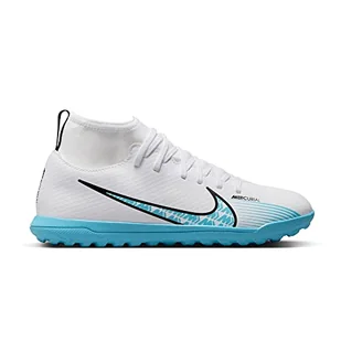 Nike Jr Superfly 9 Club Tf sneakersy chłopięce, Biały, bałtycki niebieski, różowy, eksplozja, 35.5 eu - Buty dla chłopców - miniaturka - grafika 1