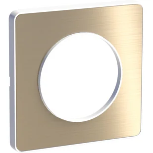 Ramka pojedyncza ODACE TOUCH bronze - Klawisze i ramki - miniaturka - grafika 1
