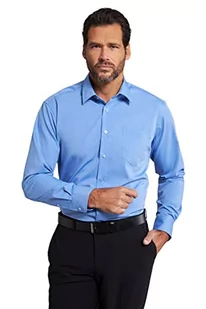 JP 1880 Męska koszula duże rozmiary plus size L-8XL koszula, biznesowa, nie wymaga prasowania, kołnierz kent, długi rękaw, Comfort Fit, do 8XL jasnoniebieski XLT 804890700-XLT, jasnoniebieski, XL - Koszule męskie - miniaturka - grafika 1