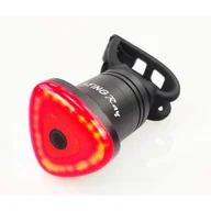 Lampki rowerowe - Lampa tył JET AU135 60 lumenów USB/STOP/AUTO - miniaturka - grafika 1