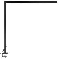 Lampy stojące - Lampa biurkowa zaciskowa LED metalowa czarna VOLANS - miniaturka - grafika 1