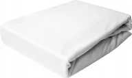 Prześcieradła - Prześcieradło Jersey Z Gumką 80X160 Białe - miniaturka - grafika 1