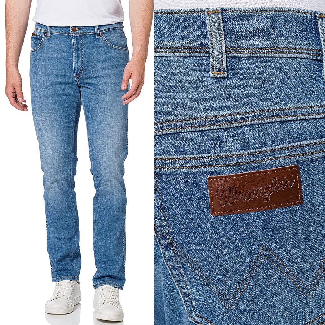 Wrangler Texas Slim Light Strike Jeansy W33 L30