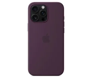 Apple silikonowe z MagSafe do iPhone 16 Pro Max Dojrzała śliwka - Etui i futerały do telefonów - miniaturka - grafika 1