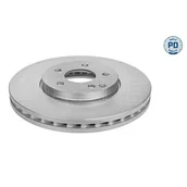 Tarcze hamulcowe - Tarcza hamulcowa MEYLE 083 521 0005/PD - miniaturka - grafika 1