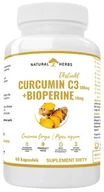 Witaminy i minerały - AltoPharma, Curcumin C3 Complex 500mg Bioperine 10mg, 60 kaps. - miniaturka - grafika 1