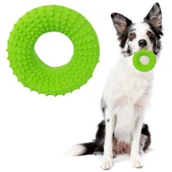 Zabawki dla psów - Zabawka Dla Psa Piszcząca Ringo Kółko Aport Gryzak - miniaturka - grafika 1
