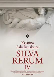 Silva rerum. Tom 4 - Pozostałe książki - miniaturka - grafika 1