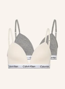Calvin Klein Biustonosz Bustier Icon Cotton Stretch, 2 Szt rosa - Biustonosze - miniaturka - grafika 1