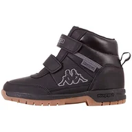Buty dla dziewczynek - Kappa Bright wysokie trampki dziecięce, uniseks, Czarny 1111 Black, 37 eu - miniaturka - grafika 1
