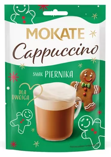 Pyszna Kawa Cappuccino z Piernikiem Świąteczna Puszysta Pianka 40g Mokate - Kawa - miniaturka - grafika 1