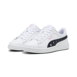 Dziecięce sneakersy PUMA Smash 3.0 Dance Party PUMA White Black Pink Lilac - Buty dla dziewczynek - miniaturka - grafika 1