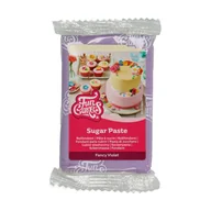 Dodatki do ciast w proszku - Masa cukrowa, fondant FIOLETOWY JASNY - Fancy Violet FunCakes, 250 g - miniaturka - grafika 1