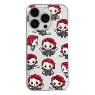 Etui i futerały do telefonów - ERT GROUP etui na telefon Apple Iphone 14 PRO, case oryginalny i oficjalnie licencjonowany przez Marvel, wzór Black Widow 013, optymalnie dopasowane, plecki z TPU cześciowo przeźroczyste - miniaturka - grafika 1