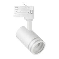 Lampy sufitowe - Reflektor szynowy Sanico Goldlux Milano, GU10, ruchomy, biały - miniaturka - grafika 1