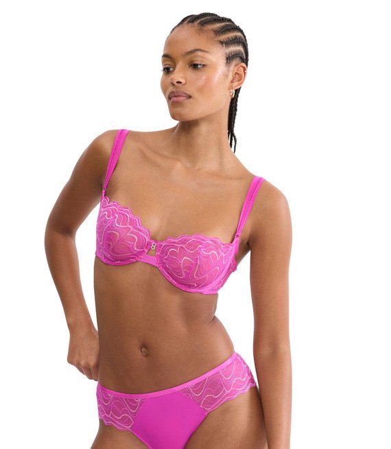 Biustonosz miękki na fiszbinie Triumph Palina Waves of Glow WH-75B