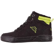 Trampki męskie - Kappa trampki męskie Grafton, 1133 Black Lime, 37 eu - miniaturka - grafika 1