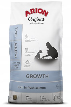 ARION Original Growth Puppy Small Salmon Rice 2 kg