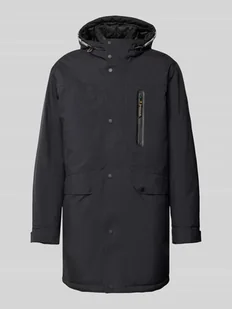 Parka z kieszeniami z patką model ‘Parka Hood clean’ - Kurtki męskie - miniaturka - grafika 1