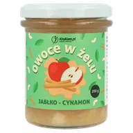 Dżem - Frużelina Owoce w żelu Jabłko z cynamonem 200g - miniaturka - grafika 1