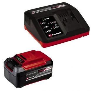 EINHELL Starter Kit 5,2 Ah & 4A Fastcharger - Akcesoria do elektronarzędzi - miniaturka - grafika 1