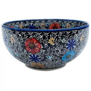 Ceramiczna miska 20 cm Ceramika Bolesławiec - Miski i półmiski - miniaturka - grafika 1