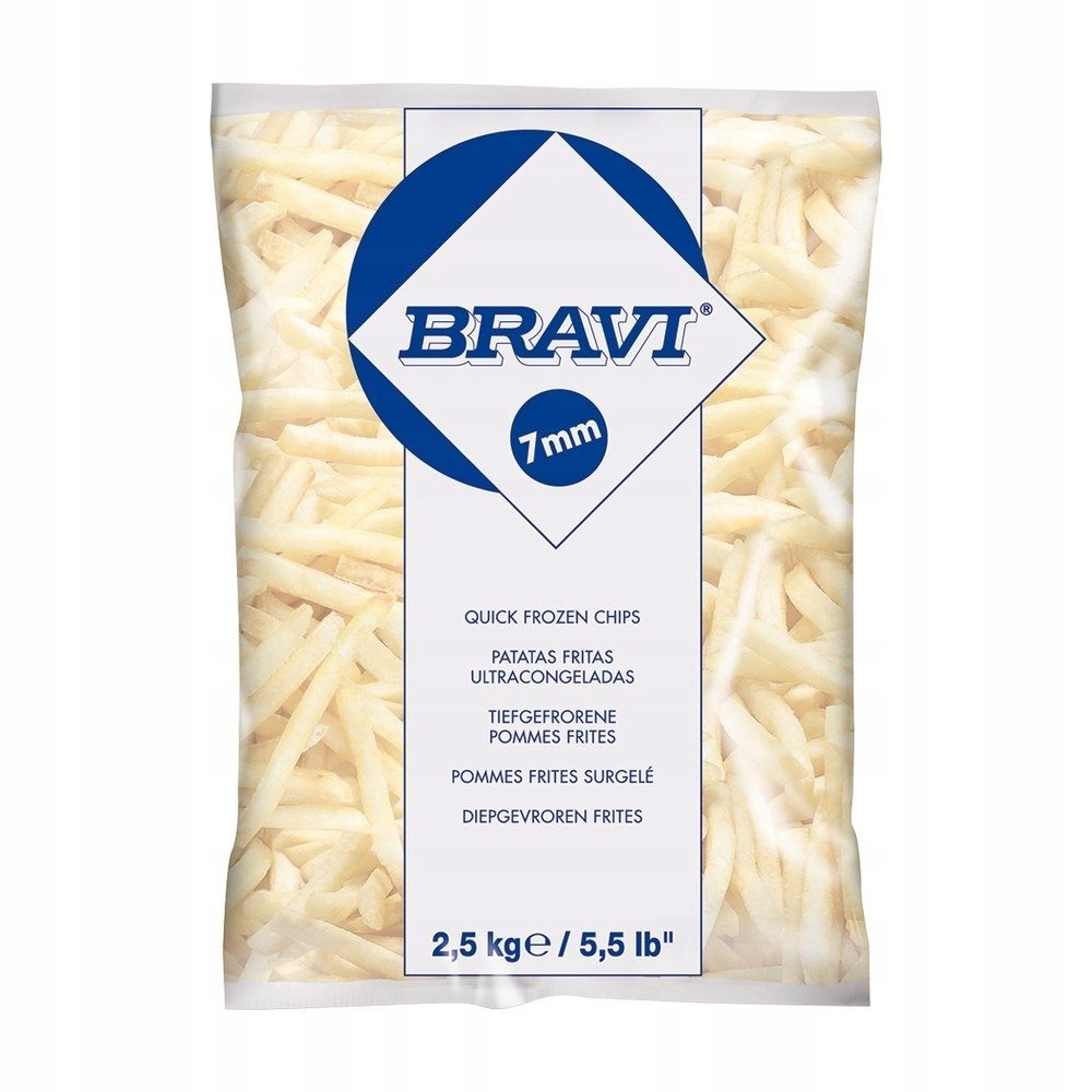 Farm Frites Frytki Bravi cienkie 7 mm 2,5 kg