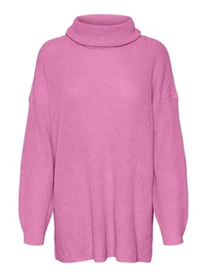 Vero Moda Golf w kolorze różowym - Swetry damskie - miniaturka - grafika 1