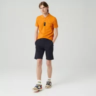 Spodenki męskie - Lacoste męskie bermudy z elastycznej bawełny Slim Fit - miniaturka - grafika 1