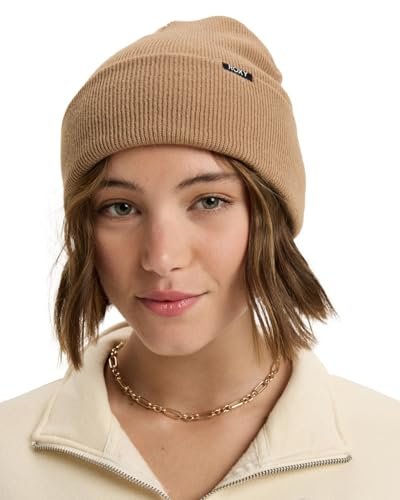 Roxy Tropical Snow Beanie Brązowa Czapka One Size