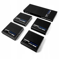 Pozostałe akcesoria sieciowe - Rozgałęźnik 1/4 HDMI po LAN PoE SPH-RIP204 IPCOLOR - miniaturka - grafika 1