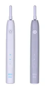 Szczoteczki elektryczne - Oral-B Pulsonic Slim Clean 2900 2szt. Biało-szary - miniaturka - grafika 1