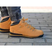 Buty trekkingowe męskie - Buty lifestyle męskie Timberland Euro Rock Mid Hiker A2A9T - miniaturka - grafika 1